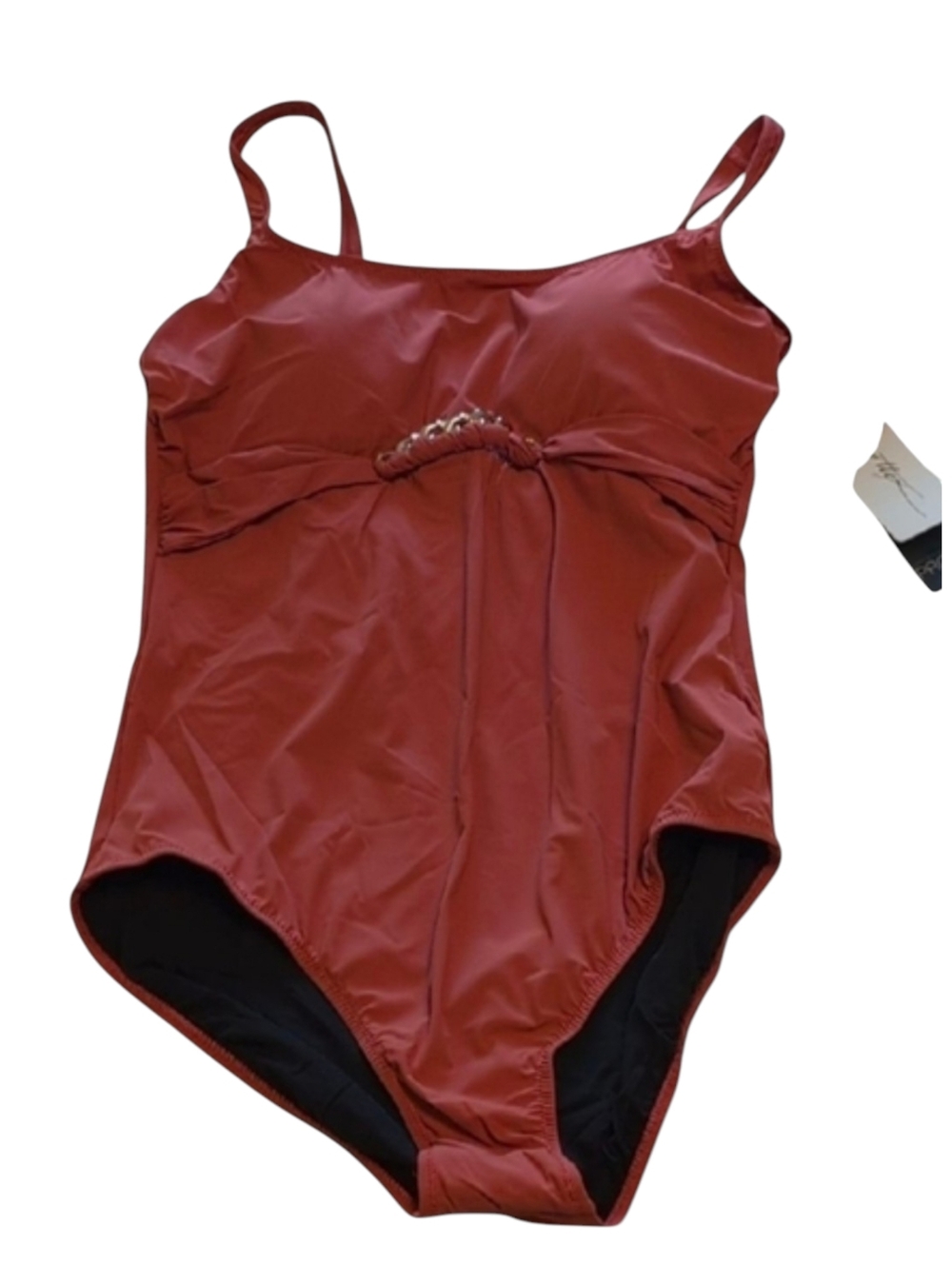 Profile by Gottex Unchain My Heart One Piece Swimsuit Size 14